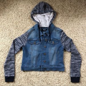 Bee and Ceci Los Angeles Denim Jacket Junior Girl Size M